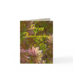 Autumn Leaves: Thanksgiving - Note Card