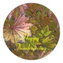 Autumn Leaves: Thanksgiving - Sticker