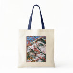 'Autumn Leaves with Blue Sky' Canvas Tote Bag