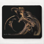 Autumn Love Fractal by Kitty Ann mousepads