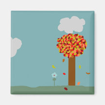 Autumn magnet
