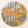Autumn Maple Foliage Drink Coasters