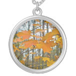 Autumn Maple Foliage Necklace