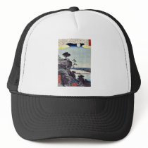 Autumn moon at Ishiyama by Ando, Hiroshige Ukiyoe Mesh Hats