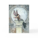 Autumn Moon Fairy Card by Molly Harrison