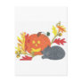Autumn Nap Post Card
