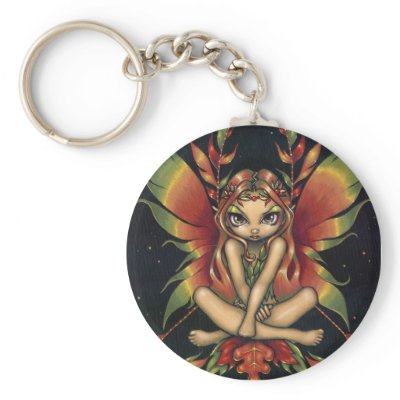 "Autumn Night Fairy" Keychain by strangeling