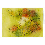 Autumn Nymph Harvest Card