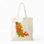 Autumn oak leaves bags