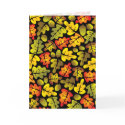autumn oak leaves cards