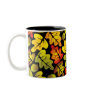 autumn oak leaves coffee mugs