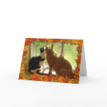 Autumn Orange Tabby Cats