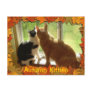 Autumn Orange Tabby Cats