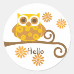 Autumn Owl Sticker
