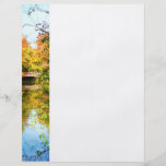 Autumn Park With Bridge Full Color Flyer