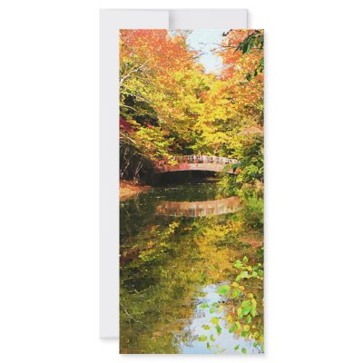 Autumn Park With Bridge by SusanSavad