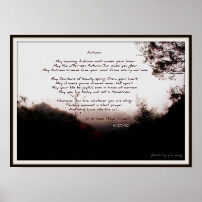Autumn/Poetry by Robert S Reo by riverme