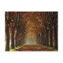 autumn postcard