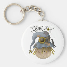 Autumn Primsies · Scarecrow Keychains