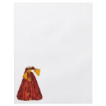 Autumn Red Gown Personalized Flyer