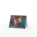 "Autumn Repose" fine art greeting card...