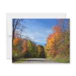 autumn road invitations
