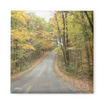 Autumn Road Magnet