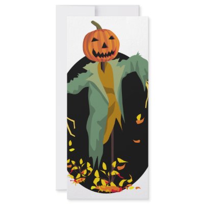 Autumn Scarecrow Bookmark by halloweentreats