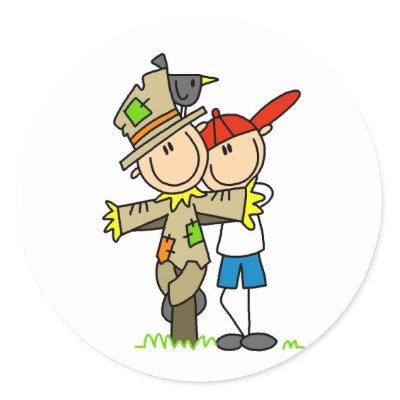 Autumn Scarecrow by stick_figures