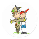 Autumn Scarecrow stickers