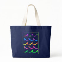 Autumn Shades of Stilettos Tote Bags