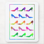 Autumn Shades of Stilettos Mouse Mat