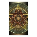 Autumn Shades Pentacle business cards
