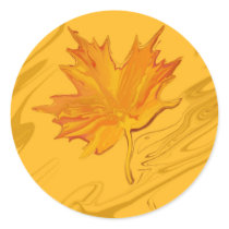 Autumn sticker