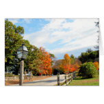 AUTUMN, SUDBURY, MA GREETING CARD