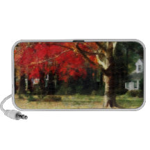 Autumn Sycamore Tree iPhone Speakers