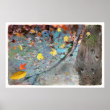 Autumn taperstry , poster