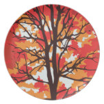 Autumn Tree Dinner Plate