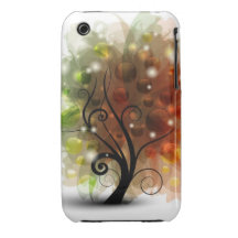 Autumn Tree iPhone 3 Cases