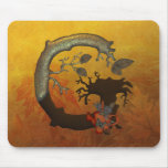 Autumn Tree Monogram G Mousepad