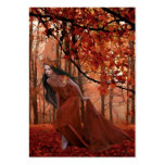 Autumn Tryst Gift Tag business cards
