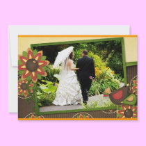 Autumn Wedding invitations