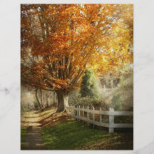 Autumn - Westfield, NJ - I love autumn Full Colour Flyer