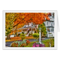 Autumn - Westfield, NJ - The Beauty of Autumn Card