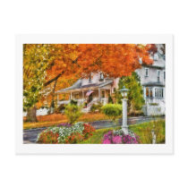 Autumn - Westfield, NJ - The Beauty of Autumn Postcard