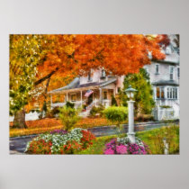 Autumn - Westfield, NJ - The Beauty of Autumn Posters