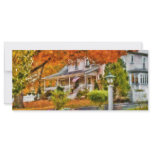 Autumn - Westfield, NJ - The Beauty of Autumn Full Colour Rack Card