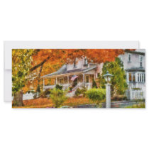 Autumn - Westfield, NJ - The Beauty of Autumn Full Colour Rack Card