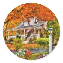 Autumn - Westfield, NJ - The Beauty of Autumn Stickers