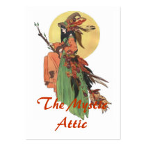 Autumn Witch Business Card